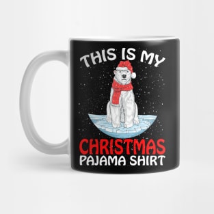 This is my Christmas Pajama Shirt bear Mug